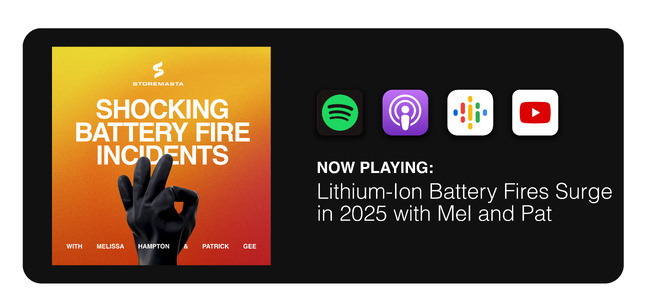 Battery Fires podcast icons