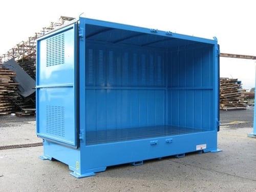 STOREMASTA relocatable chemical storage container