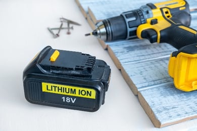 power drill with lithium ion battery