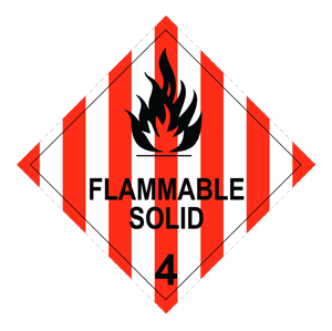 Class 4.1 – Flammable Solids