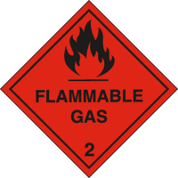 Flammable - Gas